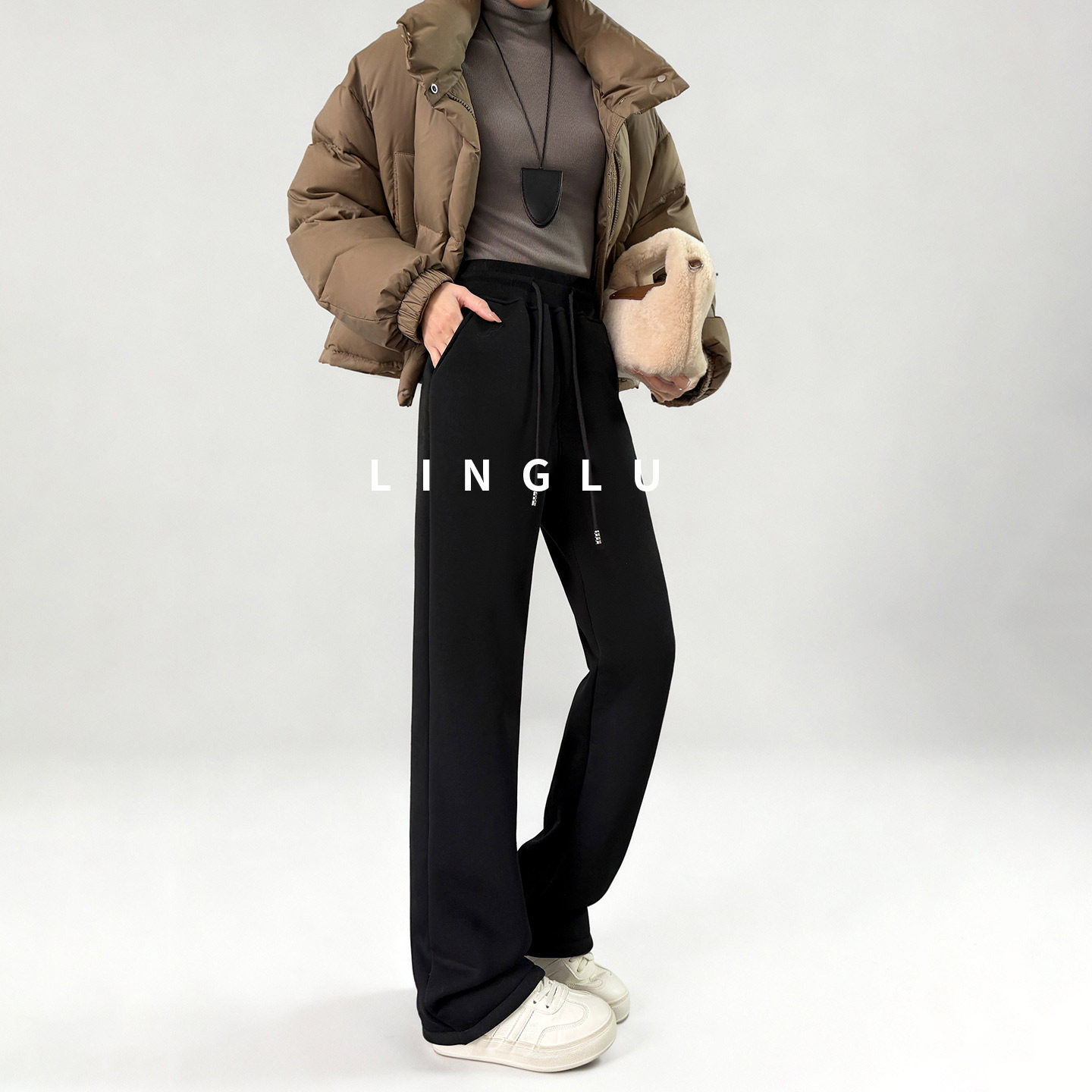 【深冬暖炉】棉裤女冬季外穿羊羔绒裤子加长直筒裤加绒加厚打底裤,女装/女士精品,打底裤,淘宝优惠券,粉丝福利购,淘宝优惠卷