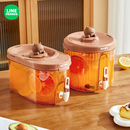FRIENDS冷水壶水果茶冷泡壶凉水壶家用可放冰箱大容量饮料桶 LINE