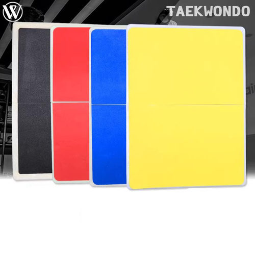 跆拳道击破板木板反复儿童训练