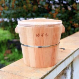 香椿木椿芽木蒸桶蒸饭木桶饭家用春芽木饭甑子蒸笼商用春天树低糖