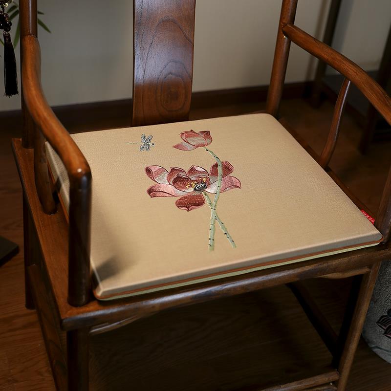 中式古典椅子垫红木沙发坐垫实木椅垫太师椅垫茶椅垫圈椅垫餐椅垫