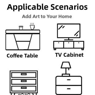 问题不大我能解决正能量励志系文字暖心治愈相框摆台颜值简约摆件