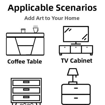 问题不大我能解决正能量励志系文字暖心治愈相框摆台颜值简约摆件