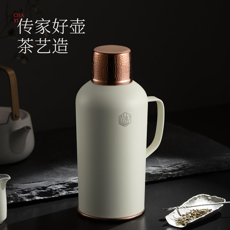 焖茶壶 新款316不锈钢温显时尚保温壶高端家用外出泡茶送礼暖水壶