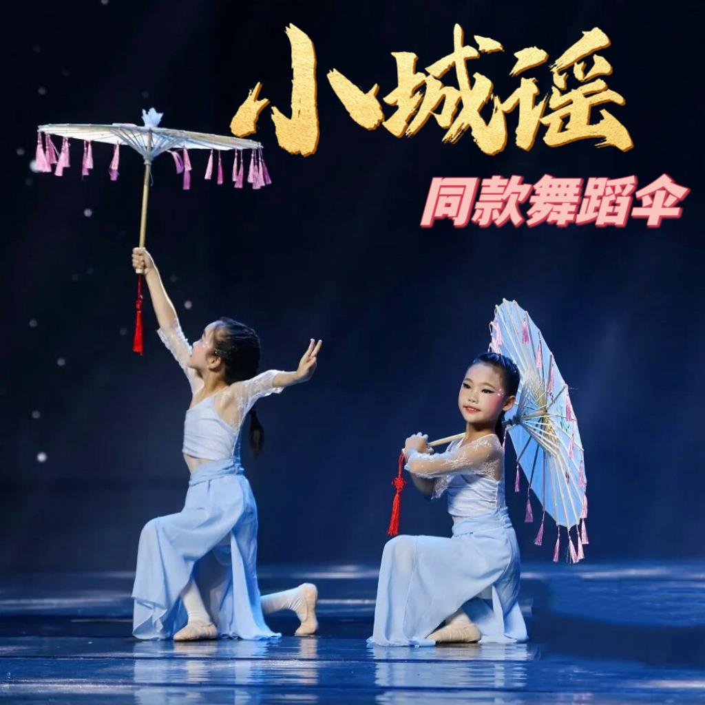 透明流苏伞踏浪舞伞小城谣舞蹈伞江南道具古典演出雨涧春行跳舞伞