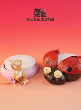 儿童房夜灯创意装饰壁灯感应灯少女粉色卡通usb 智能节能