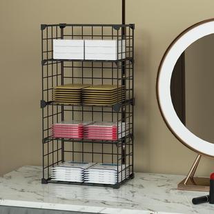 小型置物架层面膜收纳神器卧室化妆品桌上放东西的杂物储物收纳层