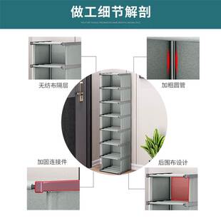 简易鞋 柜结实耐用多层防尘收纳鞋 架子省空间 架门口家用小窄宿舍鞋