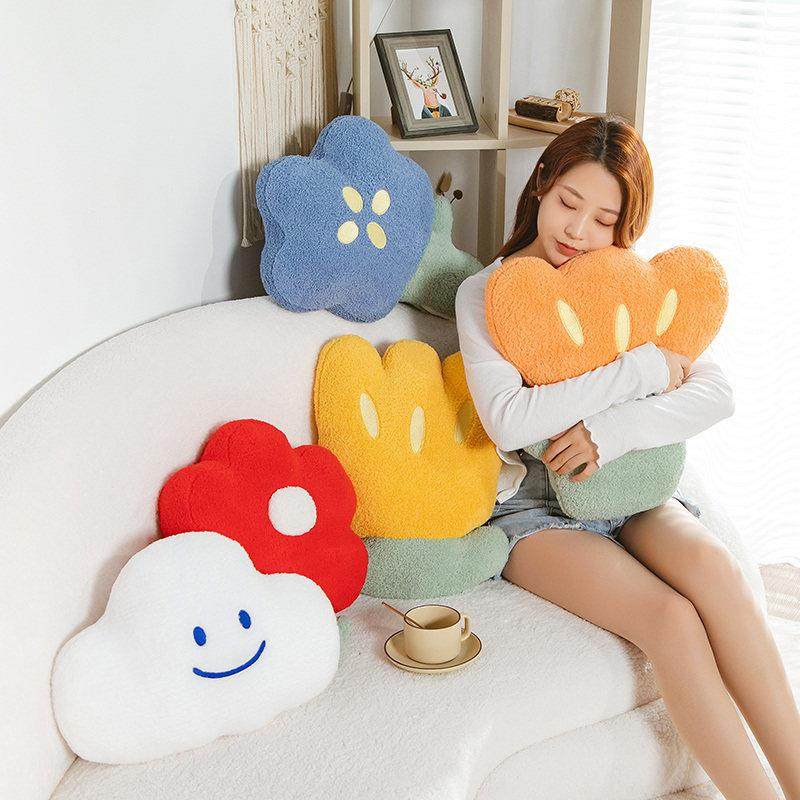 ins花朵抱枕卧室床上女生睡觉装饰枕头可爱靠枕客厅沙发飘窗靠垫,居家布艺,靠垫/抱枕,淘宝优惠券,粉丝福利购,淘宝优惠卷