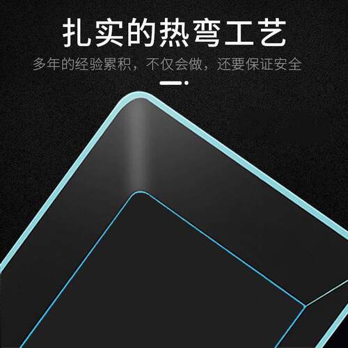 。长方形加厚7080cm长条型3040cm中型2025厘米热弯鱼缸长50公