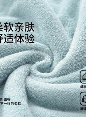 小号浴巾2025新款全棉纯棉女男款成人小浴巾擦澡加大毛巾50x100cm