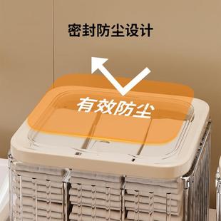 棉棒收纳盒压克力透明棉片盒化妆台化妆棉盒子美容院放卸妆纸巾盒