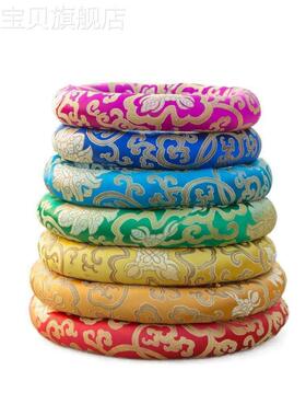 尼泊尔手工钵垫子颂铜罄