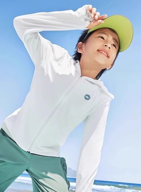 Skechers斯凯奇男女中大童时尚潮流亲肤柔软防晒连帽外套P224K125