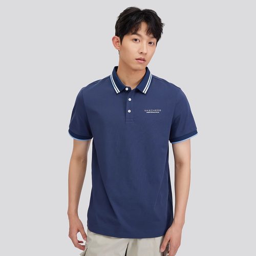 斯凯奇男夏季新款短袖POLO衫