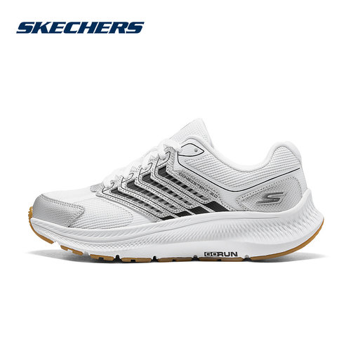 斯凯奇春季女休闲网面透气跑步鞋