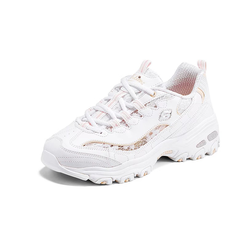 斯凯奇女鞋厚底增高老爹鞋运动鞋