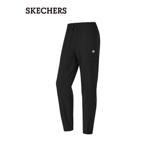 Skechers斯凯奇2024秋季 轻盈设计感P424W054 男女运动长裤