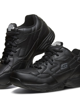 Skechers斯凯奇新款防滑耐磨老爹鞋女子时尚绑带运动工装鞋76555