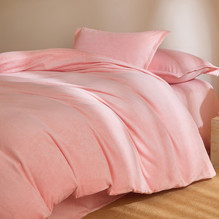 冬季 加厚牛奶绒被套单件150x200x230珊瑚绒法兰绒被芯套被罩宿舍