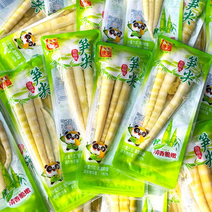 康笑笋尖泡椒味袋装 零食品 竹笋干嫩脆即食小菜笋条笋片酸辣小包装
