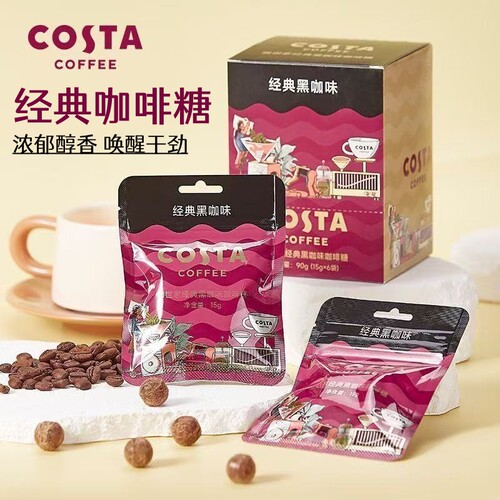 Costa咖世家黑咖啡糖醇香提神