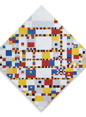 胜利之舞 Victory Boogie-Woogie彼埃·蒙德里安抽象画12.5M