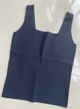 清仓特价不退换！！法式小众设计感修身显瘦气质女神范针织背心