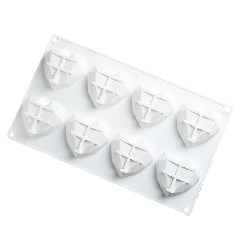 慕斯模具硅膠烘焙工具巧克力法式西點(diǎn)愛心形桃子模子家用蛋糕磨具