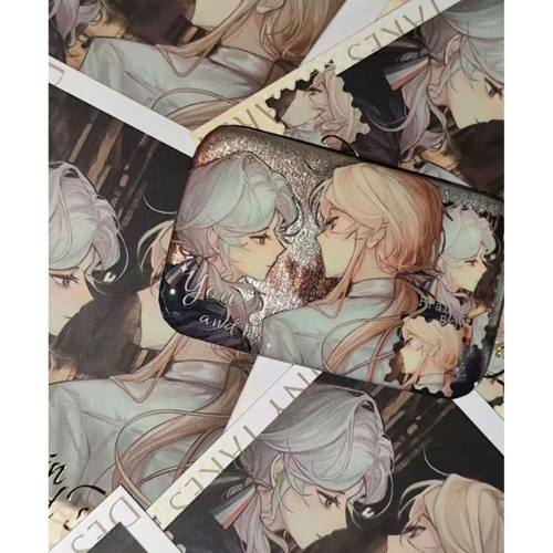 ch国拟动漫周边英法银葱方吧唧徽章自制谷子装饰胸针摆件生日礼物