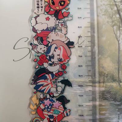 ch国拟冰箱贴CountryHumans吧唧瓷同人周边开学季尺子文具学生