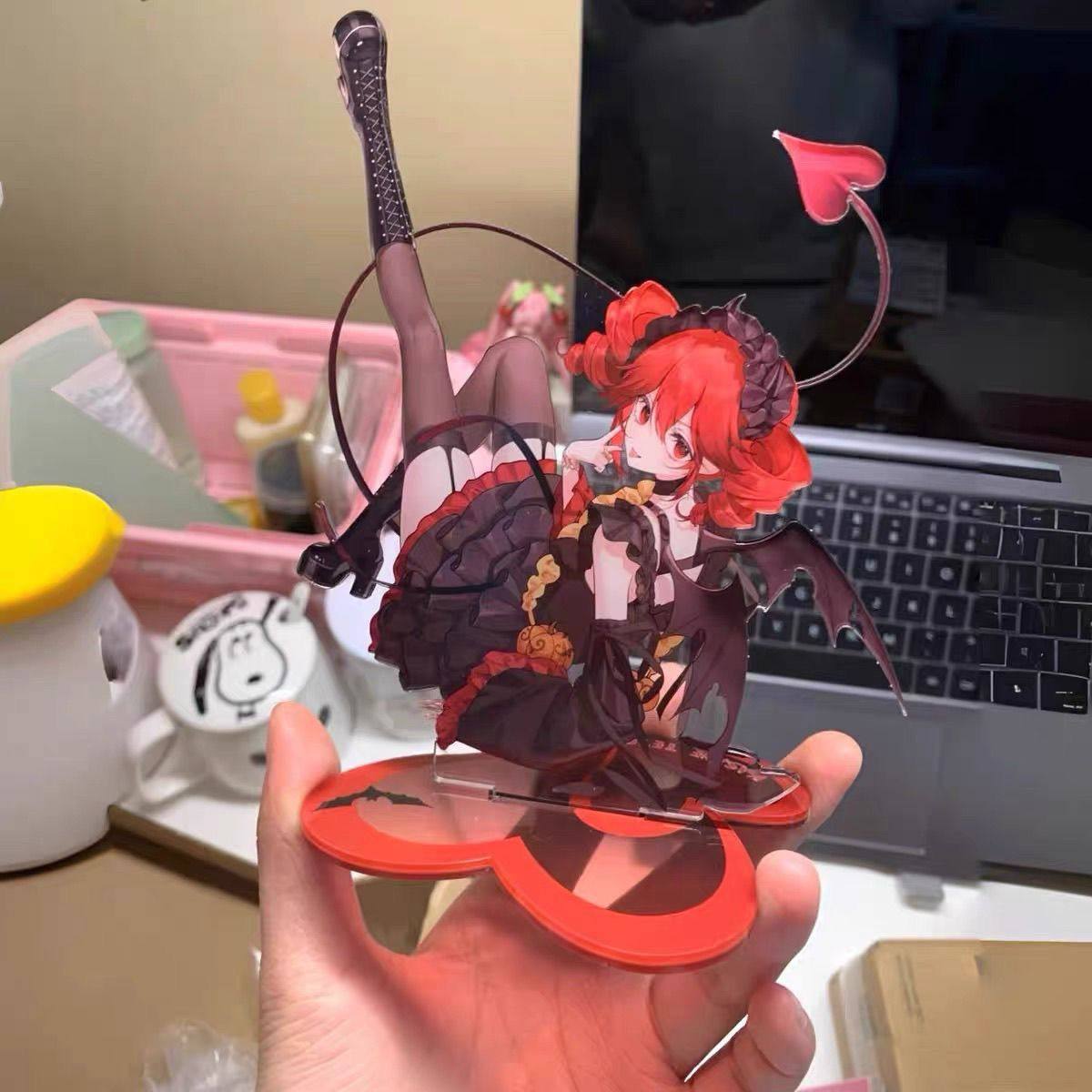 自制新款高颜值重音teto亚克力立牌可爱高颜值小红书同款桌摆