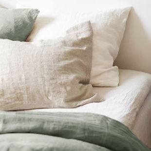 74内胆套不含芯 纯色单人枕头套48 特价 清仓出口剩余亚麻枕套夏季