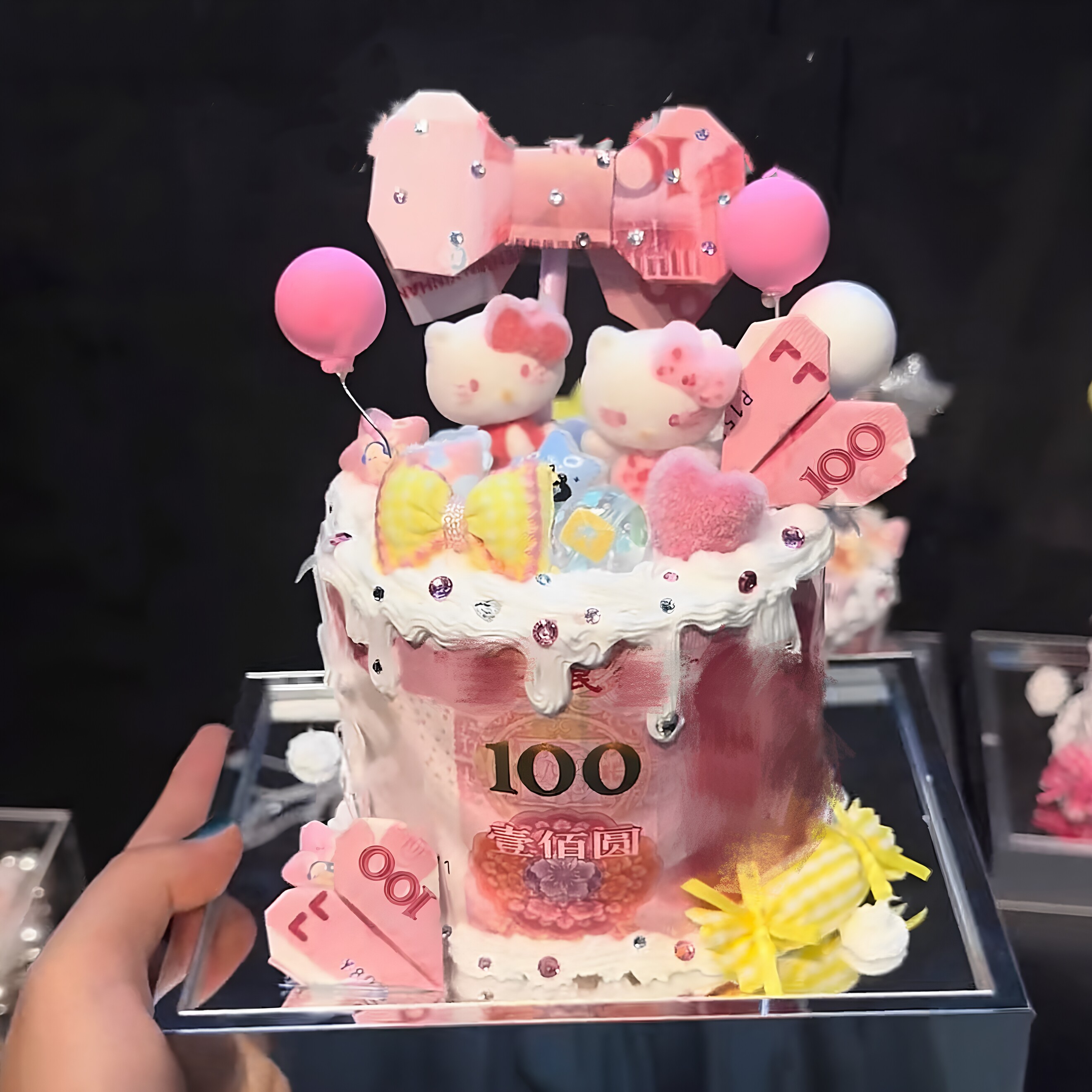 创意惊喜生日花盒有钱花系列材料包送闺蜜男女朋友生日七夕礼物