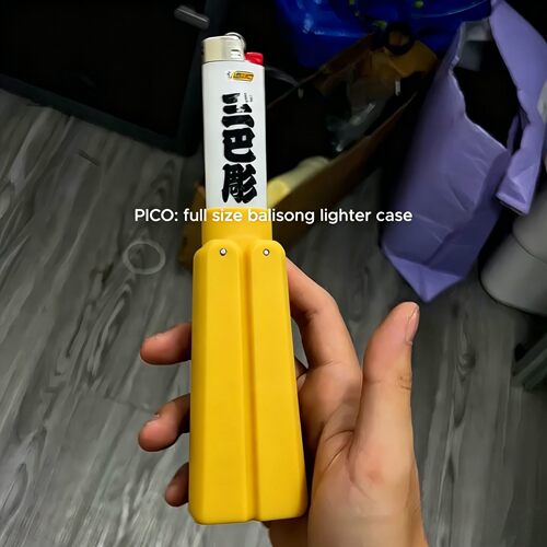 蝴蝶刀打火机套EDC把玩保护壳解压折叠火机外壳男生趣味装饰礼物