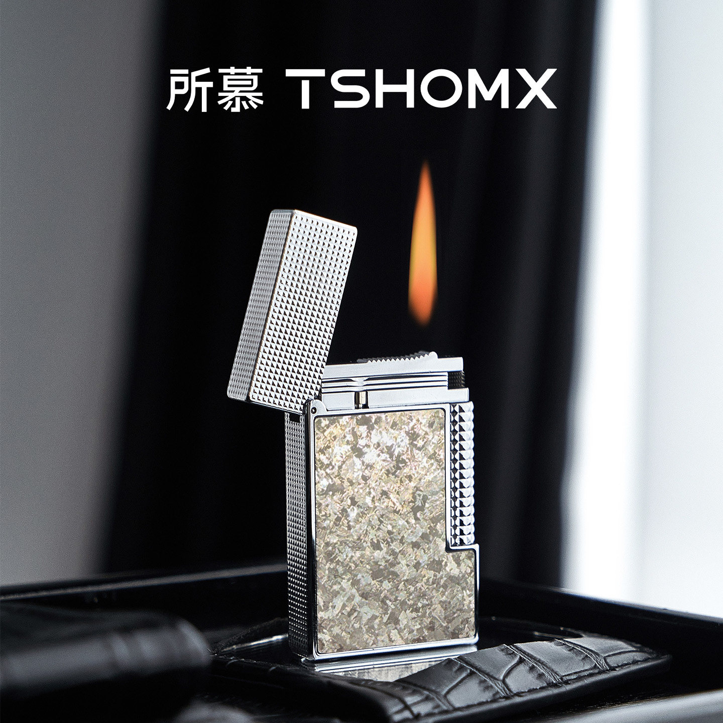 tshomx高颜值创意打火机朗声充气图片