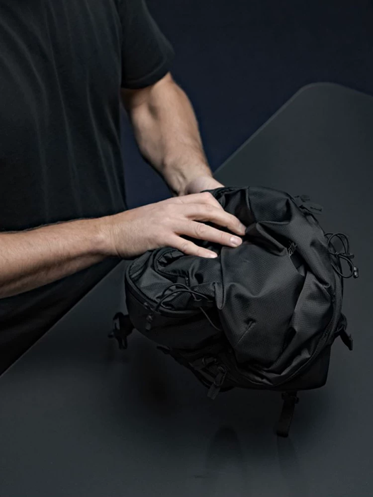 Foldable capacious climbing backpack for traveling for hiking, USA