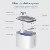 3L USB Автоматическое водоснабжение кошачья собака пьет миска Pet SM