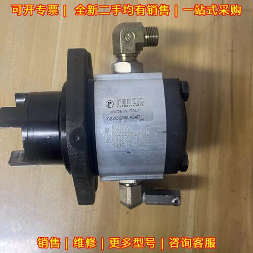 02ZCG06L434D RONZIO罗兹油泵 工业液压设备配件议价维修