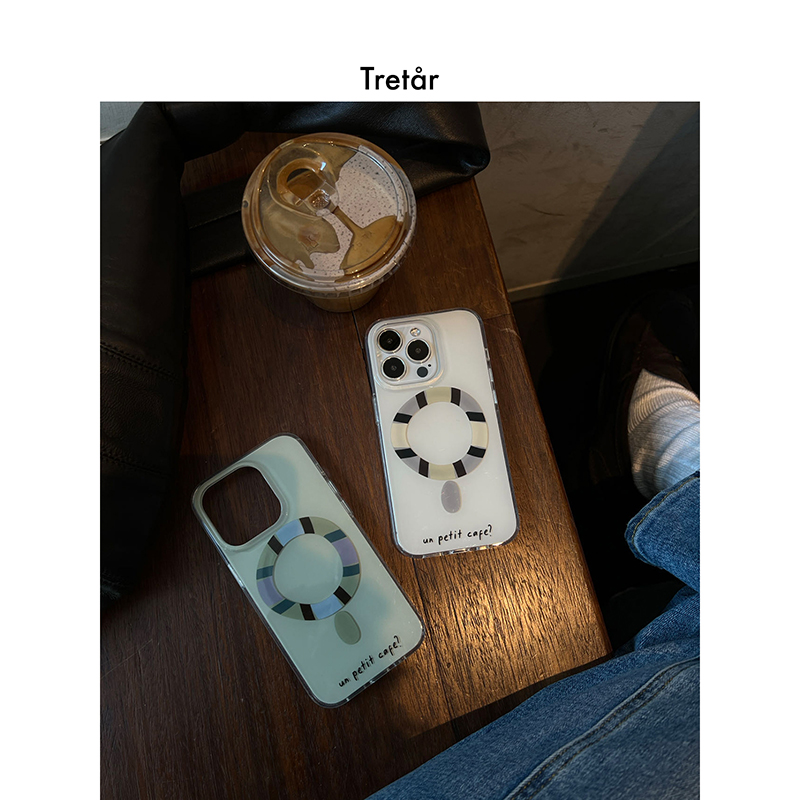Tretar 「磁吸系列」双面覆膜 光面大孔 IMD手机壳 磁吸环Magsafe 适用iPhone17Pro