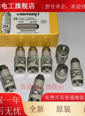 D02GG40V20/V25/V35 D02GG40V40/V50 D02GG40V63 MERSEN熔断器