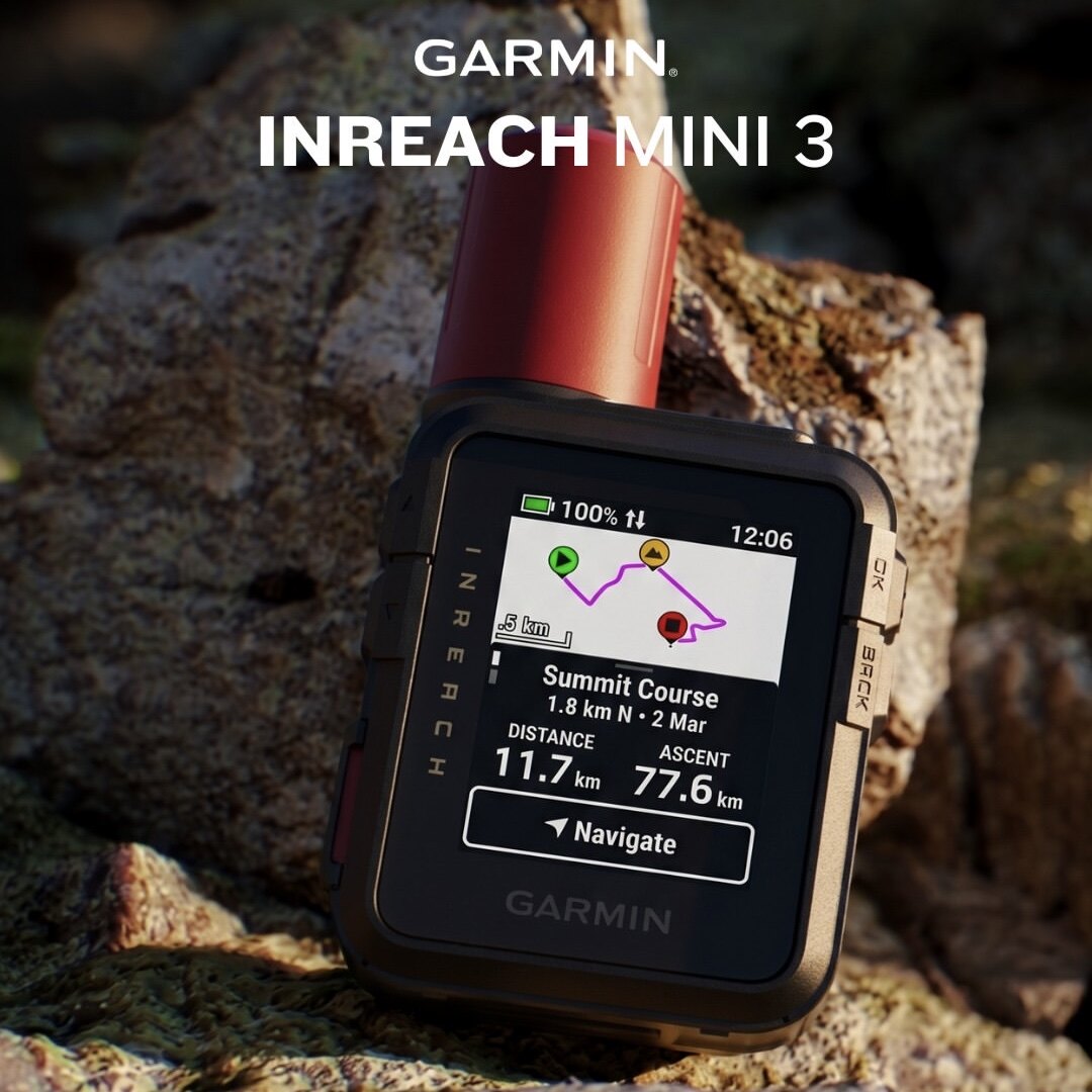 Garmin佳明inReach mini3卫星通信器2代户外双向SOS救援徒步探险