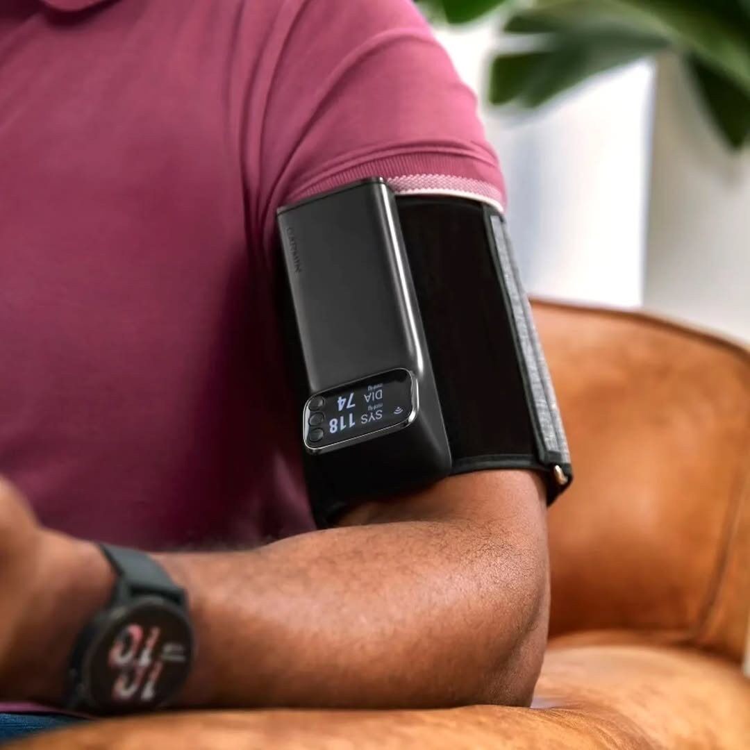 美国直邮Garmin佳明 Index BPM智能血压监测器健康检测仪