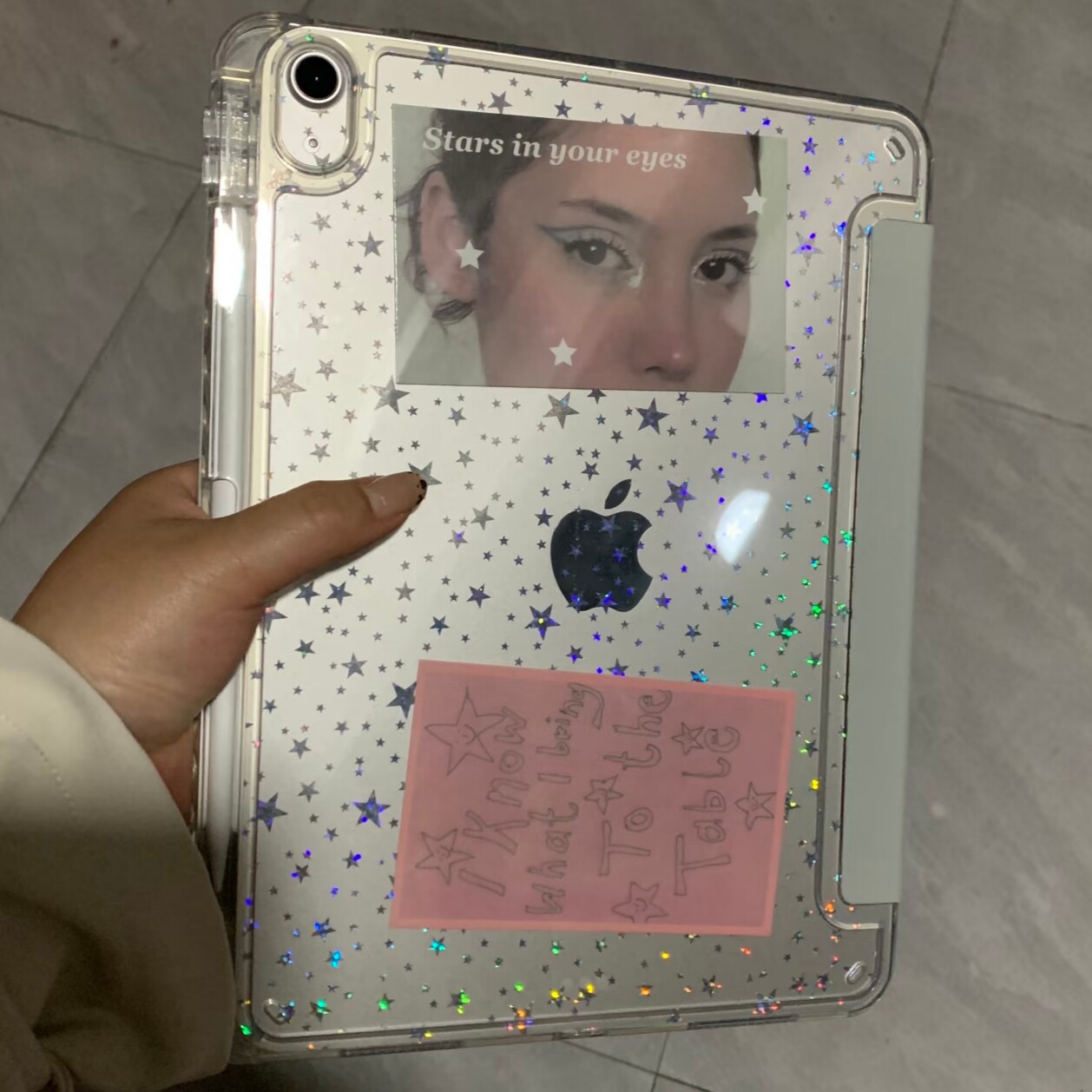 适用华为matepad11.5S保护壳2026款Air12亚克力防弯Pro12.2带笔槽SE彩色星星11英寸Pro11新款3+Y横竖屏10.8寸