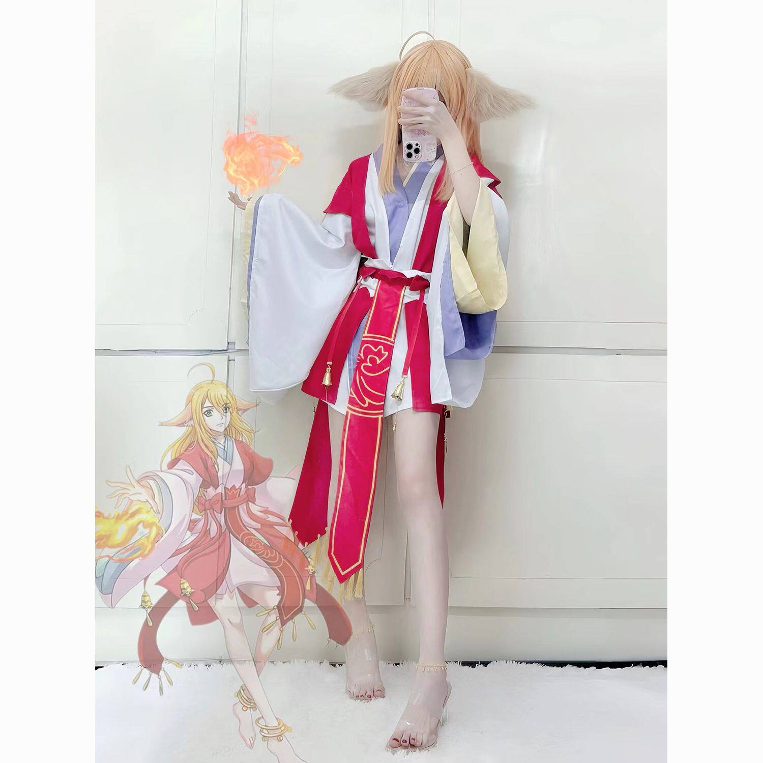 现货动漫狐妖小红娘cos服