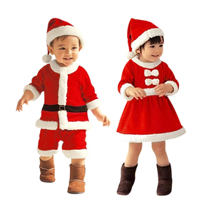 圣诞节衣服儿童圣诞服装男女童