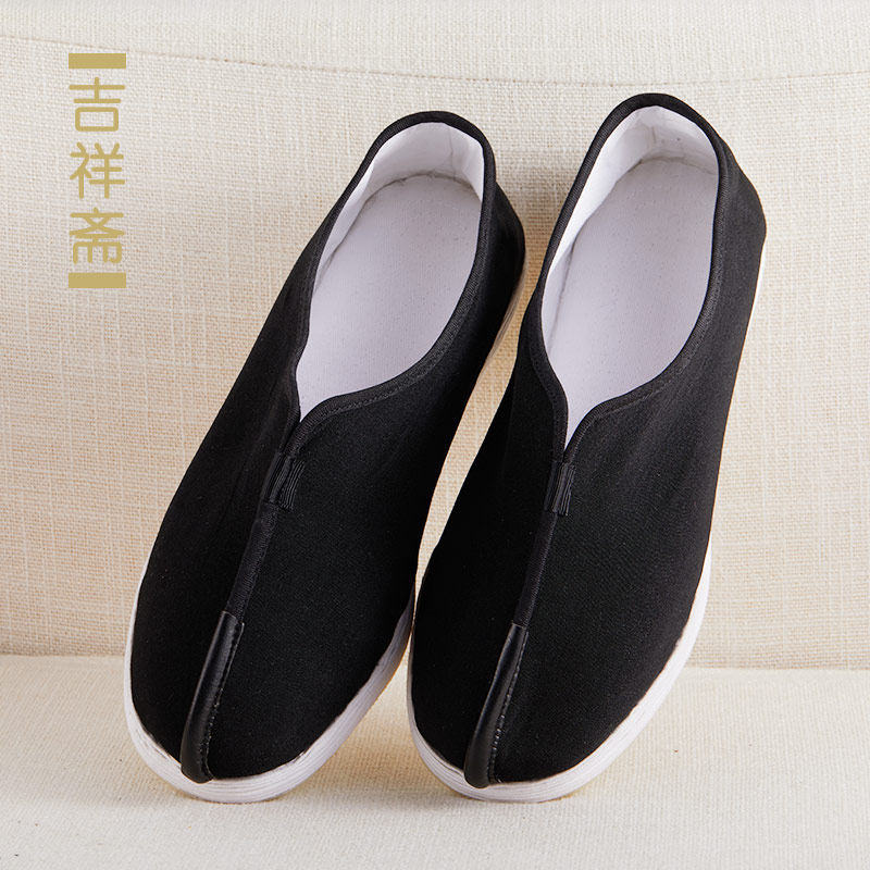 吉祥斋女装观自在礼服口黑色布鞋图片