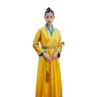 吉祥斋女装汉皇锦系带连衣裙
