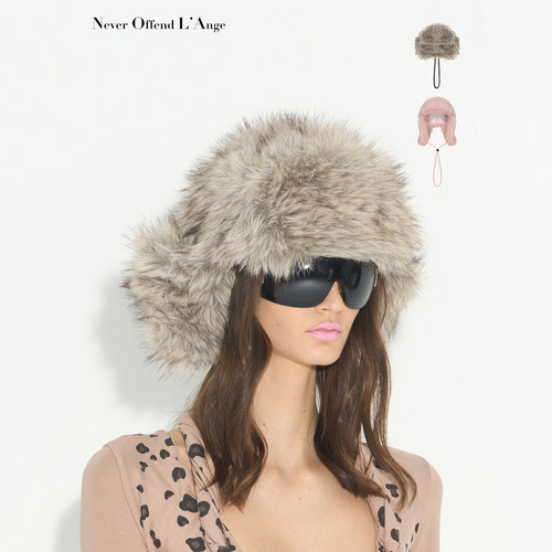 NOLA超厚长毛头包脸护耳帽