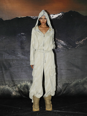 NOLA*SmokeDyedHoodiesuit裤